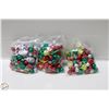 Image 1 : 3 BAGS OF CHRISTMAS FOIL WRAPPED CHOCOLATES, KRISP