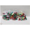 Image 1 : 3 BAGS OF CHRISTMAS FOIL WRAPPED CHOCOLATES, KRISP
