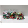 Image 1 : 3 BAGS OF CHRISTMAS FOIL WRAPPED CHOCOLATES, KRISP