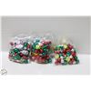 Image 1 : 3 BAGS OF CHRISTMAS FOIL WRAPPED CHOCOLATES, KRISP
