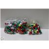 Image 1 : 3 BAGS OF CHRISTMAS FOIL WRAPPED CHOCOLATES, KRISP