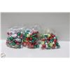 Image 1 : 3 BAGS OF CHRISTMAS FOIL WRAPPED CHOCOLATES, KRISP