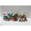 Image 1 : 3 BAGS OF CHRISTMAS FOIL WRAPPED CHOCOLATES, KRISP