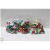 Image 1 : 3 BAGS OF CHRISTMAS FOIL WRAPPED CHOCOLATES, KRISP