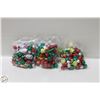 Image 1 : 3 BAGS OF CHRISTMAS FOIL WRAPPED CHOCOLATES, KRISP