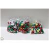 Image 1 : 3 BAGS OF CHRISTMAS FOIL WRAPPED CHOCOLATES, KRISP
