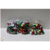 Image 1 : 3 BAGS OF CHRISTMAS FOIL WRAPPED CHOCOLATES, KRISP
