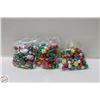 Image 1 : 3 BAGS OF CHRISTMAS FOIL WRAPPED CHOCOLATES, KRISP