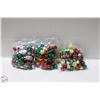 Image 1 : 3 BAGS OF CHRISTMAS FOIL WRAPPED CHOCOLATES, KRISP