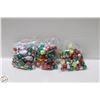 Image 1 : 3 BAGS OF CHRISTMAS FOIL WRAPPED CHOCOLATES, KRISP