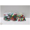 Image 1 : 3 BAGS OF CHRISTMAS FOIL WRAPPED CHOCOLATES, KRISP