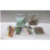 Image 1 : 6 BAGS CANDY CANES, 1 BAG MINTS, 1 BAG MAPLE CANDY