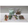 Image 1 : 6 BAGS CANDY CANES, 1 BAG MINTS, 1 BAG MAPLE CANDY