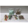 Image 1 : 6 BAGS CANDY CANES, 1 BAG MINTS, 1 BAG MAPLE CANDY