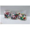 Image 1 : 3 BAGS OF CHRISTMAS FOIL WRAPPED CHOCOLATES, KRISP