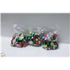 Image 1 : 3 BAGS OF CHRISTMAS FOIL WRAPPED CHOCOLATES, KRISP
