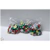 Image 1 : 3 BAGS OF CHRISTMAS FOIL WRAPPED CHOCOLATES, KRISP