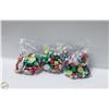 Image 1 : 3 BAGS OF CHRISTMAS FOIL WRAPPED CHOCOLATES, KRISP