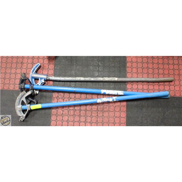 1/2" PIPE BENDERS LOT OF 3