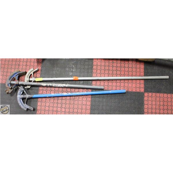 1/2" PIPE BENDERS LOT OF 3