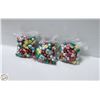 Image 1 : 3 BAGS OF CHRISTMAS FOIL WRAPPED CHOCOLATES, KRISP