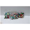 Image 1 : 3 BAGS OF CHRISTMAS FOIL WRAPPED CHOCOLATES, KRISP