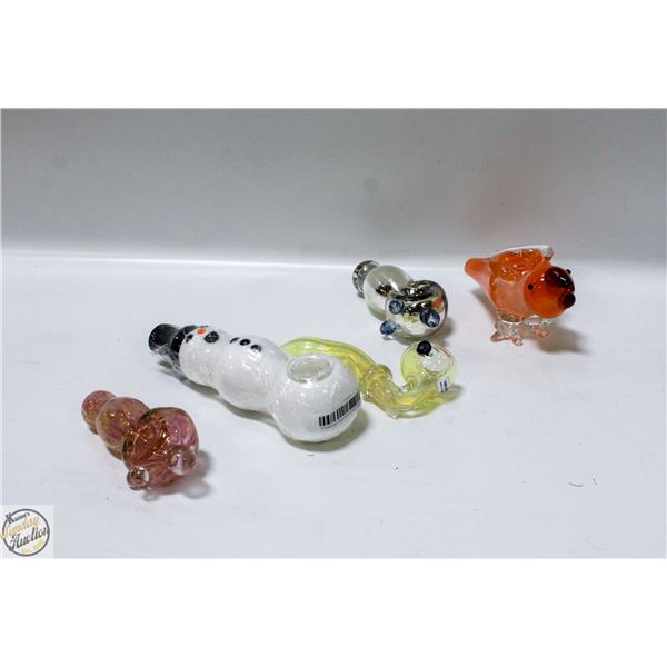5 X PIPES/ONE HITTER PIPES