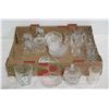 Image 1 : CRYSTAL SERVING GLASSWARE ETC