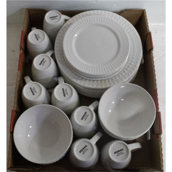 SET OF STOKES DISHES