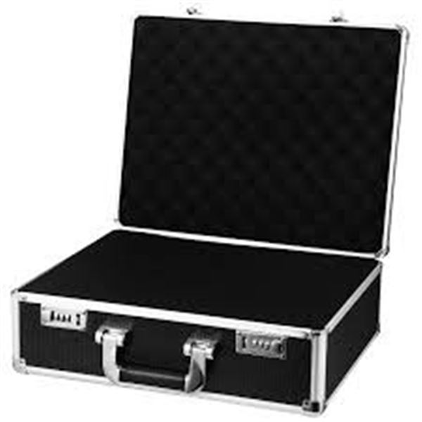 NEW ALUMINUM TOOL BOX WITH PASSWORD