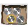 Image 1 : 4 NEW DEWALT 7 1/4" SAW BLADES