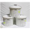 Image 1 : THREE PAILS OF CARPET & MATTRESS