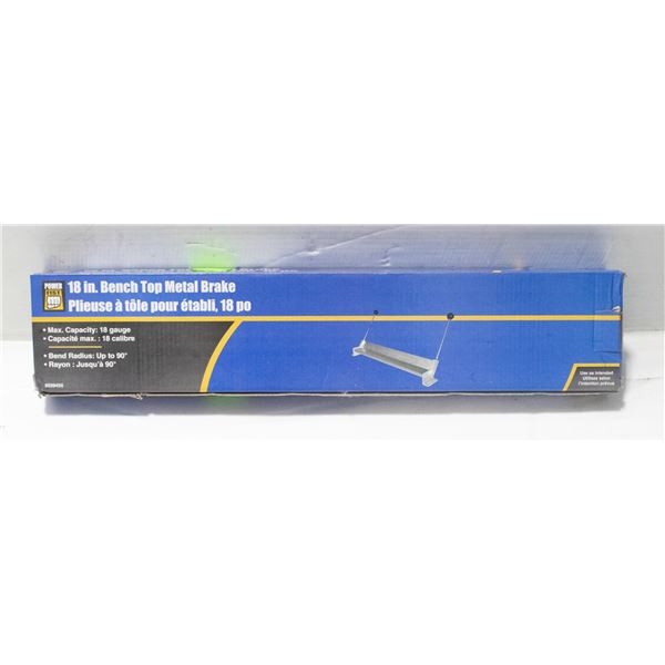 18" BENCH TOP METAL BRAKE