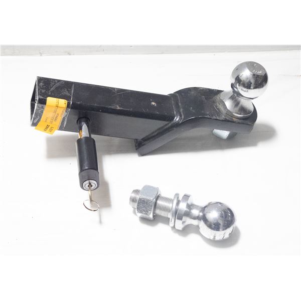 LOT OF 2 SIZE TRUCK HITCHES