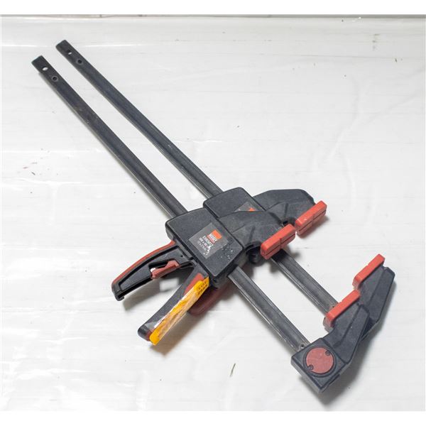 2 BESSEY WOOD CLAMPS 12"X2.5"
