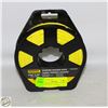 Image 1 : NEW SHOPRO 5/32 X 66FT DIAMOND BRAIDED ROPE YELLOW