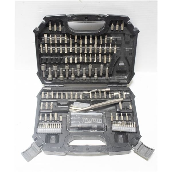 AMAZONBASICS SCREWDRIVER BITS IN CASE