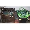 Image 1 : LOT OF VARIOUS HOSES WITH HOSE REEL BOX