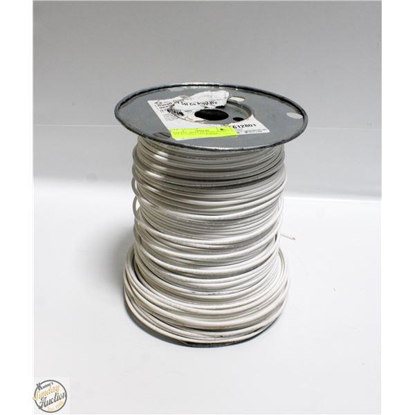 PARTIAL SPOOL OF RW90 10AWG SOLID CORE COPPER WIRE