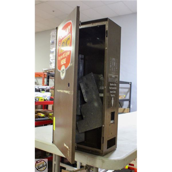 VINTAGE BIC LIGHTER VENDING MACHINE