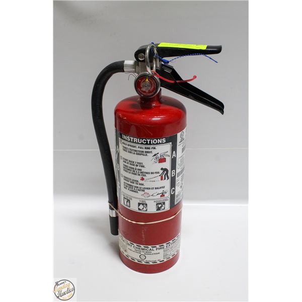 5LB FULLY CHARGED FIRE EXTINGUISHER