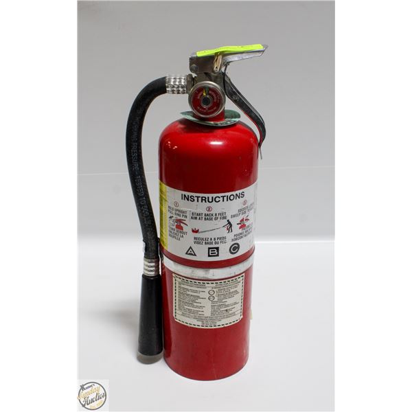 5LB FULLY CHARGED FIRE EXTINGUISHER