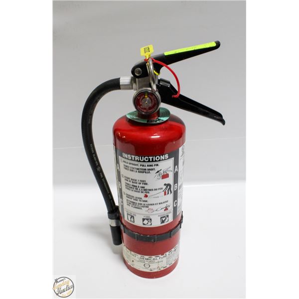 5LB FULLY CHARGED FIRE EXTINGUISHER