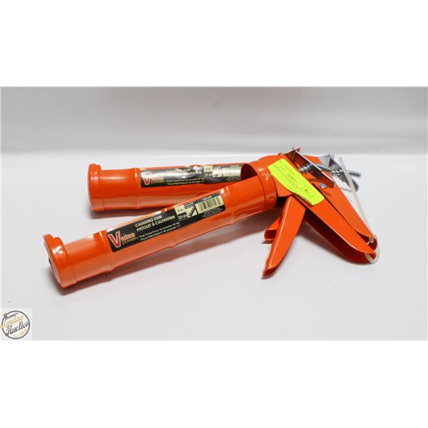 2 NEW 9" CAULKING GUNS