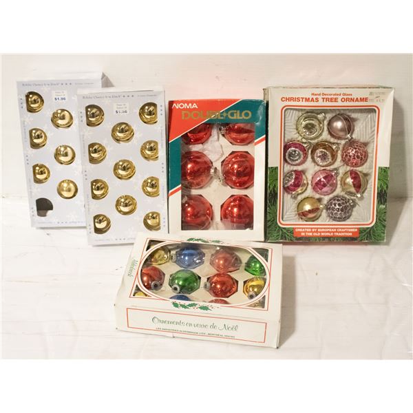 48 VINTAGE CHRISTMAS BULBS DECORATIONS