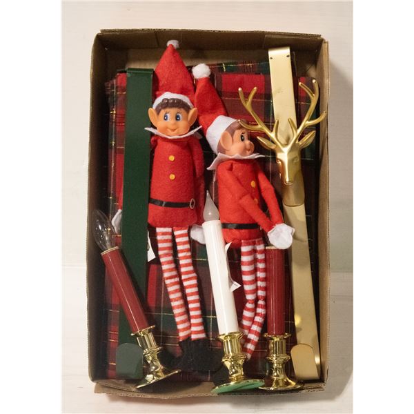 METAL 17" CONE-SHAPED CONTAINERS WITH SNOWFLAKE