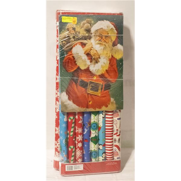 NEW CHRISTMAS WRAPPING PAPER & BOXES