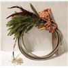 Image 1 : LASSO ROPE WREATH CHRISTMAS DECORATION WITH