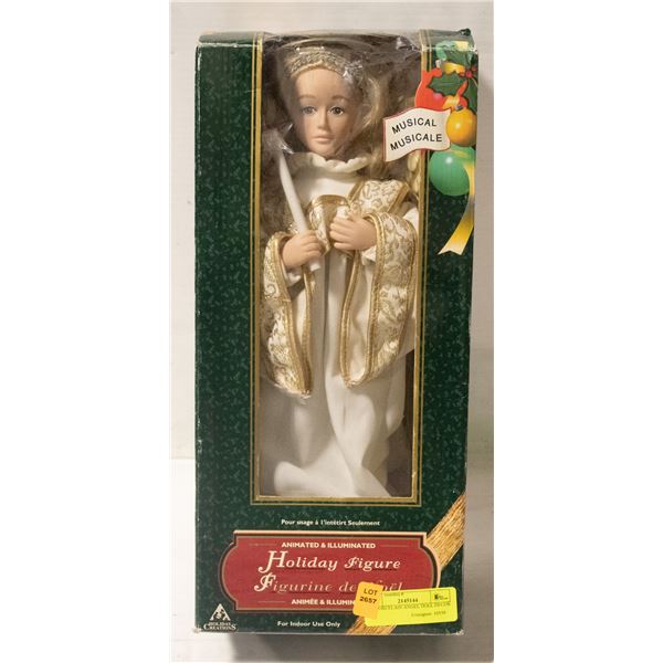 16" PORCELAIN ANGEL DOLL DECOR