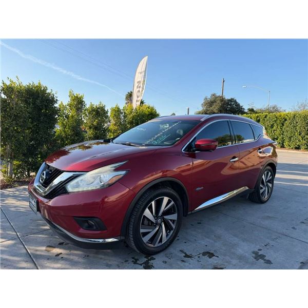 NISS MURANO 2016 T-2 DAYS